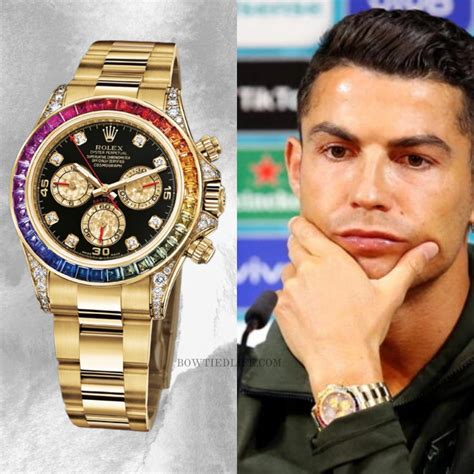 tutti i rolex di cristiano ronaldo|cristiano ronaldo daytona.